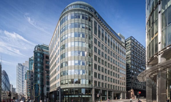 Front of 199 Bishopsgate in London