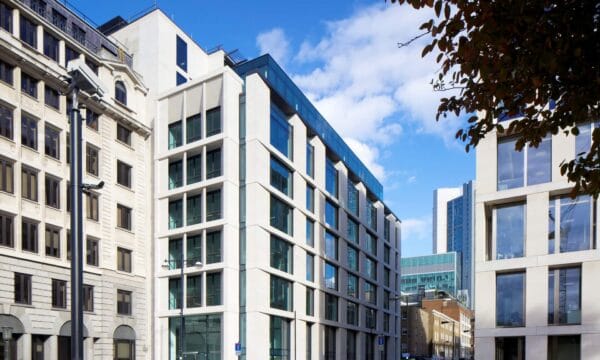 Front of Finwell House in Islington