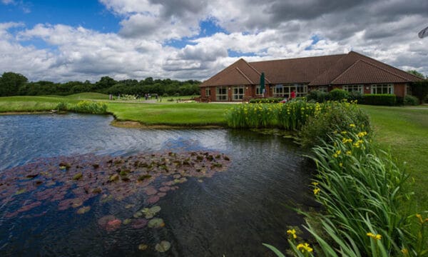 Club house at Mill Green Golf Club
