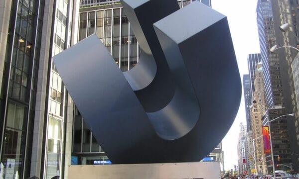 Time Inc statue in New York